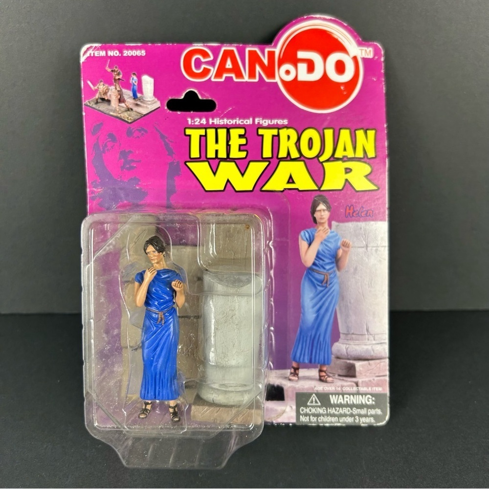 RARE Dragon Can-Do The Trojan War HELEN 1:24 Scale Figure MIP